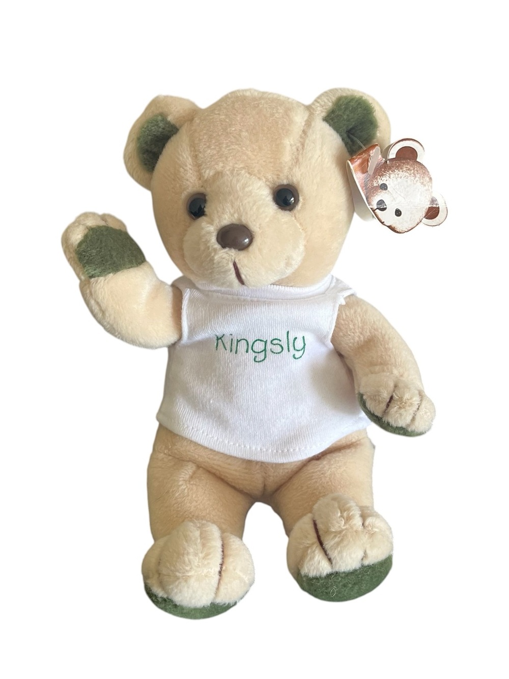 Steven Smith Kingsly Bear Beanie Plush Kings Supermarket Vintage 1993 RARE